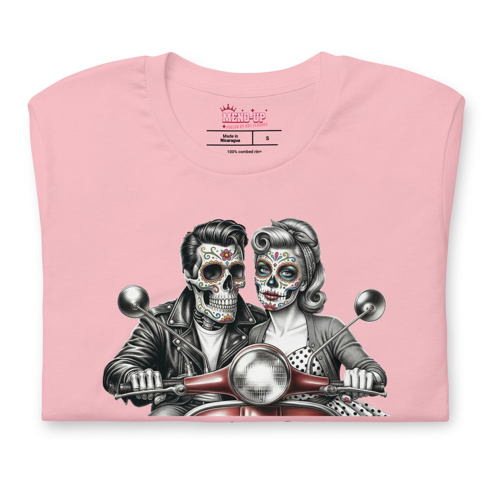 Meno-up Store T-SHIRT Valentine's Edition - Midlife ride - T-shirt