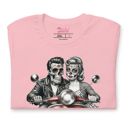 Meno-up Store T-SHIRT Valentine's Edition - Midlife ride - T-shirt