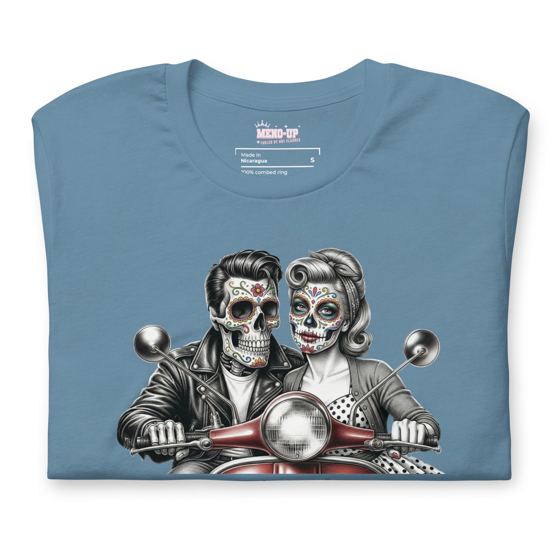 Meno-up Store T-SHIRT Valentine's Edition - Midlife ride - T-shirt