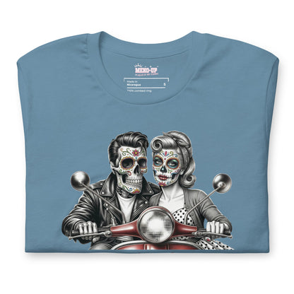 Meno-up Store T-SHIRT Valentine's Edition - Midlife ride - T-shirt