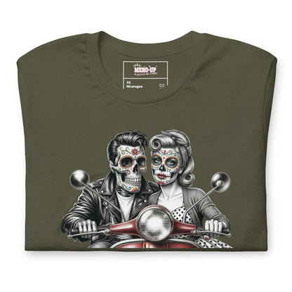 Meno-up Store T-SHIRT Valentine's Edition - Midlife ride - T-shirt