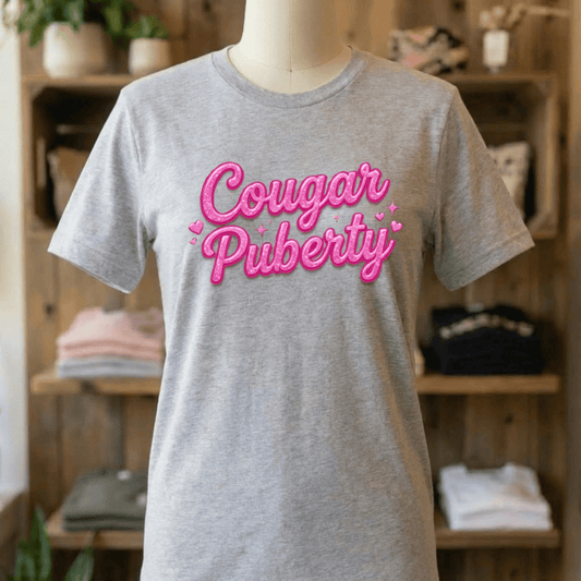 Meno-up Store T-SHIRT XS Cougar Puberty - T-shirt