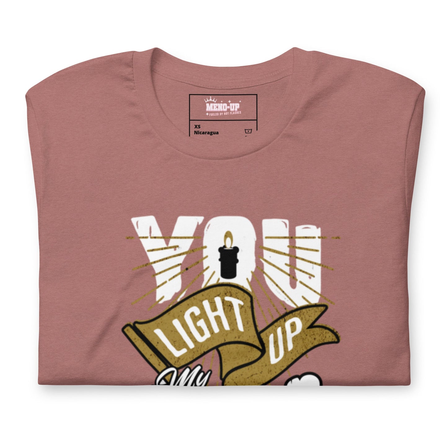 Meno-up Store T-SHIRT You light up my mood - T-shirt